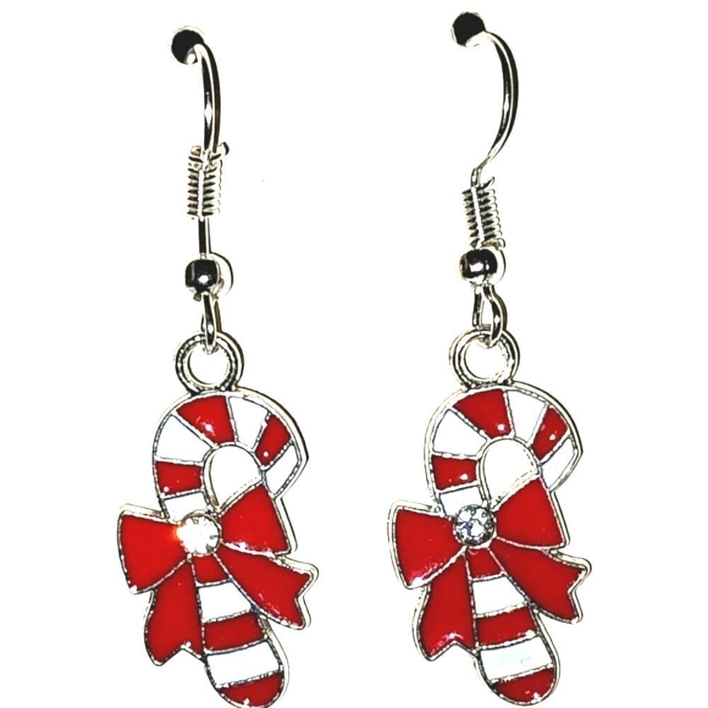 Super cute festive holiday earrings